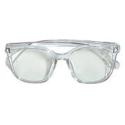 Blue Light Blocking Glasses Unisex Clear View Large Frame Strong Hinge Smooth Transparent with Rim Eye Protection Clear Bluelight Glasses Spectacles