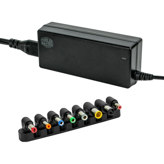 Restored Cooler Master MasterWatt 65W Universal AC Adapter for Laptops (Refurbished)