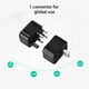 thumbnail image 5 of Adaptador de viaje 3 en 1, enchufe universal, convertidor de adaptador de enchufe para viajar - Enchufe doméstico, 5 of 7