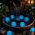 thumbnail image 5 of 10-Pack Luminous Crystal Ice Blocks - Realistic Plastic Decorative Ice Cubes for Parties, Aquariums, and Home Décor, 5 of 6