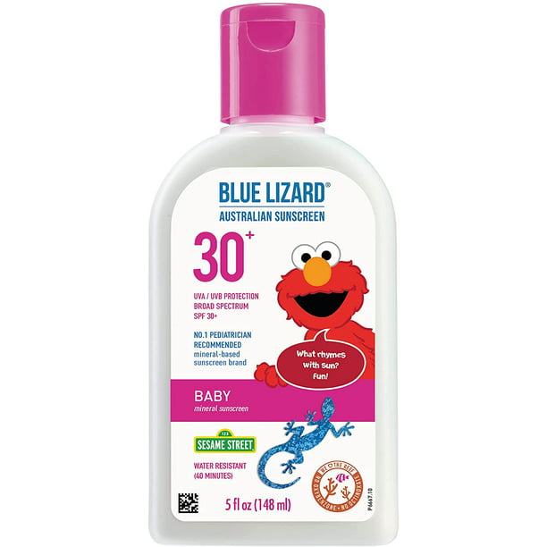 Blue Lizard Australian Baby Mineral Sunscreen Sesame Street, Spf 30 5 ...