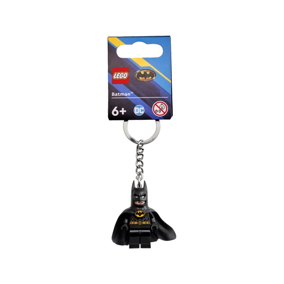 LEGO Super Heroes Batman Black Suit Minifigure Key Chain 854235