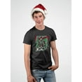 thumbnail image 2 of Krampus Creepy Santa Christmas Men's Tshirt, 2 of 4