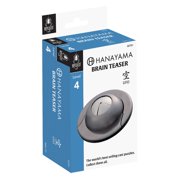 BePuzzled, UFO Hanayama Metal Brainteaser Puzzle Level 4 Ages 12+