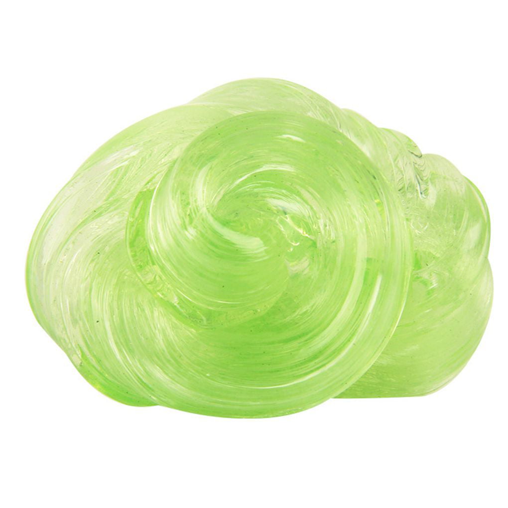 Slime Kids Crystal Fruit Toys Clear Clay Non Stick Hand Jelly Mud Christmas Gift 