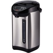 4L Hot Water Dispenser with 4 Temperature Settings, 680W Fast Heating, 304 Stainless Steel, Child Lock, 360° Base for Tea Coffee Milk