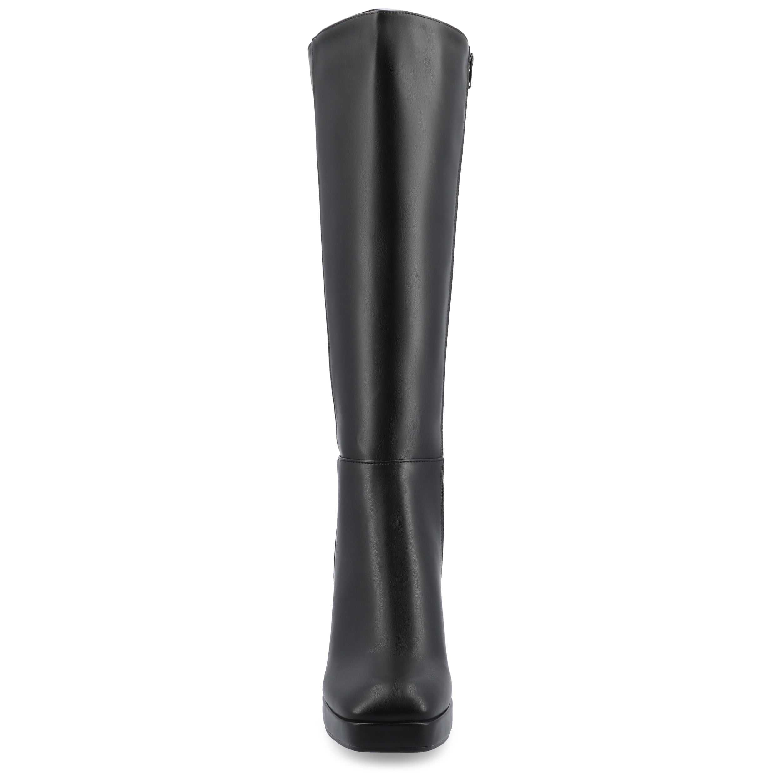 Journee Womens Mylah Platform Square Toe Boots
