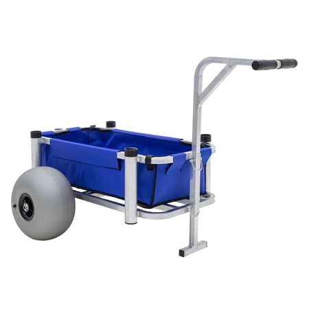 Harbor Mate Fishing and Beach Cart with 13in Balloon Wheels