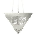thumbnail image 3 of Outdoor Triangular Campfire Grill Hanger, Non Deform Portable Bonfire Fire Pit Beautiful Cutting Stainless Steel with Storage Bag for Hunting for Camping, 3 of 7
