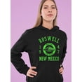 thumbnail image 2 of Watcha Ufo Roswell New Mexico Hoodie Women's -SelectDesign, 2 of 4