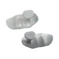 thumbnail image 2 of jinwen 2 Pcs Poignées de Musculation Gants de Gym pour Haltérophilie Crosstraining Gris, 2 of 9