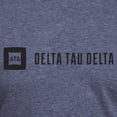 thumbnail image 3 of CafePress - Delta Tau Delta Signature T Shirt - Mens Tri-blend T-Shirt, 3 of 4