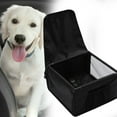 thumbnail image 4 of CBFFDC Siège Auto pour Chien avec Rangement, Siège Auto Portable pour Chien, Panier de Voyage pour Animaux avec Poche de Rangement Zippée, Protège les Sièges Auto, 4 of 6