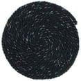 thumbnail image 2 of Twisted 3 Strand Glitter Natural Cotton Rope - 1/4In & 1/2In Diameters - Super Soft Assorted Glitter Colors in 10ft, 25ft, 50ft, 100ft, 2 of 2