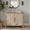 Natural, variant on Euroco Coffee Bar Cabinet,Farmhouse Buffet Sideboard with Adjustable Shelf,Wooden Accent Cabinets for Kitchen, Dining Room,Entryway, Black