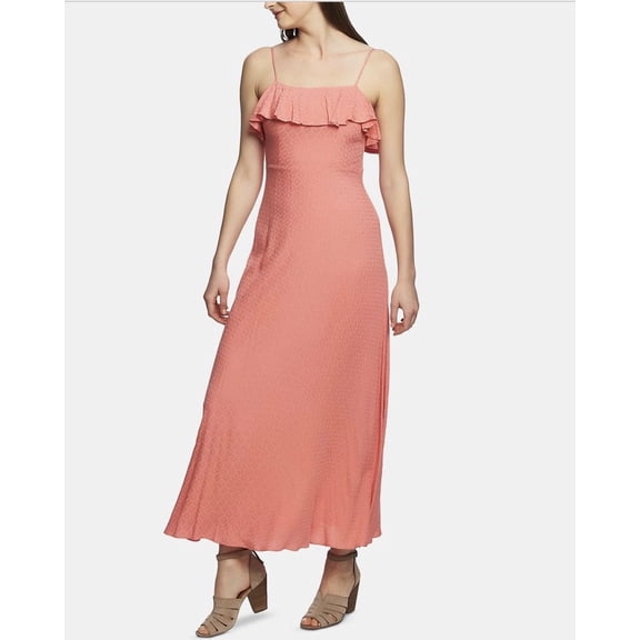 1.state Sleeveless Ruffled Maxi Dress