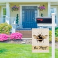 thumbnail image 5 of Spring Garden Flag Bee Happy Floral Summer Vertical Double Sided 12.5 x 18 Inch Seasonal Farmhouse Yard Outdoor Decor, 5 of 6
