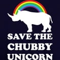 thumbnail image 3 of CafePress - Chubby Unicorn - Pullover Hoodie, Classic & Comfortable Hooded Sweatshirt, 3 of 4