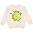 thumbnail image 2 of Inktastic Future Tennis Star Cute Tennis Ball Toddler Sweatshirt, 2 of 4