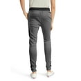 thumbnail image 2 of Hat and Beyond Mens Premium Stripe Track Pants Slim Fit Two-Tone Jogger Pants, 2 of 6