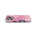 thumbnail image 4 of DesignSkinz Scratch-Resistant Hard Slim Case Compatible with iPhone 13 (Compatible with MagSafe) - Marbleized Pink Paradise V2, 4 of 9