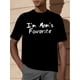 thumbnail image 1 of Mens Moms Favorite Print T-Shirt - Stylish & Comfortable Short Sleeves - Perfect Summer Tee - Versatile Unisex Style - Mom Approved, 1 of 6