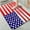 Baseball themed American Flag, variant on 1pc Witch and Cat on Broomstick Bathroom Rug Bathroom Decor and Accessories- Durable,Anti Slip,And Quick Drying,Suitable For Indoor/outdoor Use - Perfect For Bathrooms,Bedrooms,Kitchens