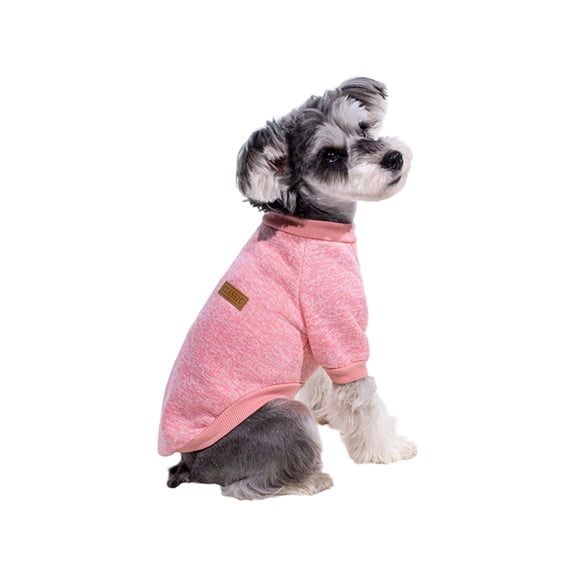 Pet Dog Classic Knitwear Sweater Fleece Coat Soft Thickening Warm Pup Dogs Shirt Winter Pet Dog Cat Clothes Puppy Clothing for Small Dogs