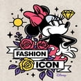 thumbnail image 3 of Disney - Minnie Mouse is a Fashion Icon - Youth Crewneck Fleece Sweatshirt, 3 of 5