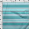 thumbnail image 2 of oneOone Cotton Poplin Fabric Horizontal Stripe Print Sewing Fabric BTY 56 Inch Wide, 2 of 4