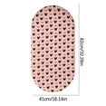 thumbnail image 2 of Juego de ropa de cuna infantil de seda estampada, sábanas para cuna infantil, funda para colchón de cuna infantil para recién nacido, seda suave, lavable a máquina, ideal para cunas, 2 of 8