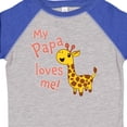 thumbnail image 4 of Inktastic My Papa Loves Me- Cute Giraffe Boys or Girls Toddler T-Shirt, 4 of 5