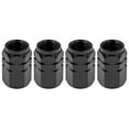 thumbnail image 1 of 48Pcs Valve Stem Caps Car Tyre Valve Stem Covers Caps, Black, 1 of 3