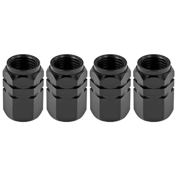 48Pcs Valve Stem Caps Car Tyre Valve Stem Covers Caps, Black