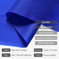 thumbnail image 2 of Tela de Nylon Sheelokhwui Precortada 2 Yardas x 145 cm Azul Zafiro, 2 of 7