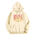 thumbnail image 4 of WEAIXIMIUNG Sweat-Shirt pour Femmes Graphique Mignon Imprimé Baseball à Manches Longues avec Poches, 4 of 4