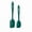 Dark Green Silicone Spatula Large + Small, variant on The Ultimate Kitchen Tool: Large Silicone Spatula - Heat Resistant, Non Stick & Stainless Steel Core!
