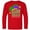 Red, variant on Inktastic Mardi Gras New Orleans Louisiana Jester Hat Long Sleeve Youth T-Shirt