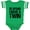 Football Green and White, variant on Inktastic Be Afraid I Have a Twin Boys or Girls Baby Bodysuit
