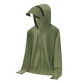 thumbnail image 2 of DPTALR Men Casual Print Sports Hooded Long Sleeve Zipper Sun-proof High Elastic Jacket, 2 of 4