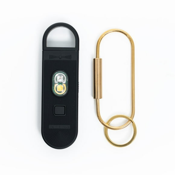 BLACK Alpena Personal Alarm Black