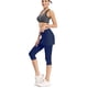 thumbnail image 2 of Qarigey Pantalones versátiles de amplia aplicación con para correr y hacer ejercicio Manténgase cómodo y a la moda Prendas para la parte inferior del cuerpo azul oscuro m, 2 of 6
