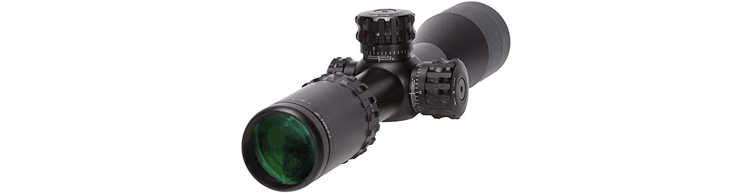 Barra Optics ft 2-10x44 Mildot Reticle Riflescope, Black