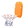 thumbnail image 3 of Wall Basketball Board Net, Cartoon Pattern Indoor Basketball Hoop Foldable Promote Exercise Stable Small  For Toddler Orange, 3 of 8