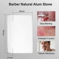 thumbnail image 3 of Alum Stone 100% Natural Odourless After Shave Deodorant Alternative Soothes the Skin After Shaving Barber Stop Bleeding Item, 3 of 5