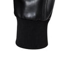 thumbnail image 5 of Men's Motorcycle PU Leather Jacket, Youth Casual Stand Collar Coat, Stylish Outerwear for Everyday Wear, Trendy Fashionable Design, 5 of 8