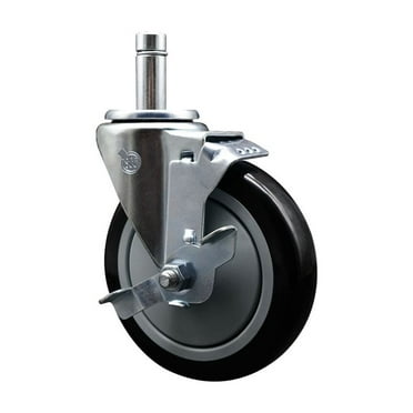 Metro 4615MPBX Replacement Caster with Brake - Service Caster Brand