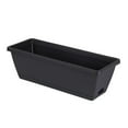 thumbnail image 1 of HLONK Rectangular Window Box Planter  17 Inches Vegetable Flower Planting Pot Plastic Flower Pot Balcony Vegetable Planting Trough for Indoor Outdoor Garden  Patio  Home Decor, 1 of 7