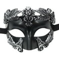 thumbnail image 4 of Máscara de mascarada romana para cosplay, novedad, máscara de disfraz para hombre, accesorios para club C, 4 of 9