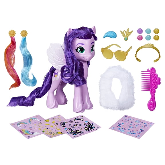 My Little Pony: Performance Prep Princess Petals Doll Playset, 17 Pieces